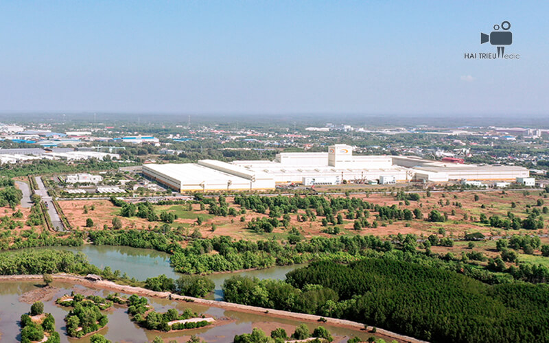 Dịch vụ chụp ảnh bằng flycam cho Công Ty Cổ Phần China Steel & Nippon Steel Việt Nam (CSVC)